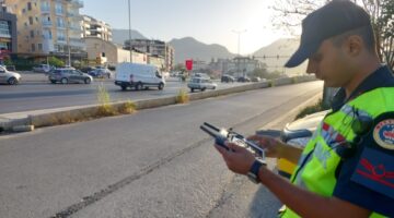 Alanya’da Drone İle Kırmızı Işık Denetimi!