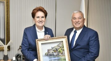 Mehmet Şahin’den Meral Akşener’e Ziyaret