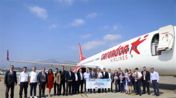 Brüksel’den Gazipaşa-Alanya Havalimanı’na İlk Uçuş Gerçekleşti