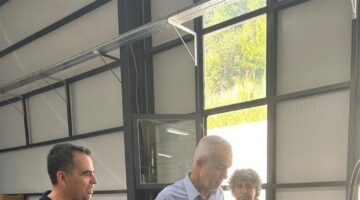 Özçelik Su Fabrikasını Denetledi