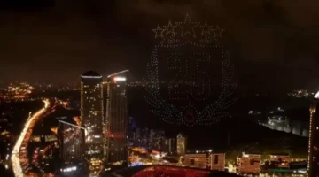 Galatasaray’dan Görülmemiş Drone Şovu