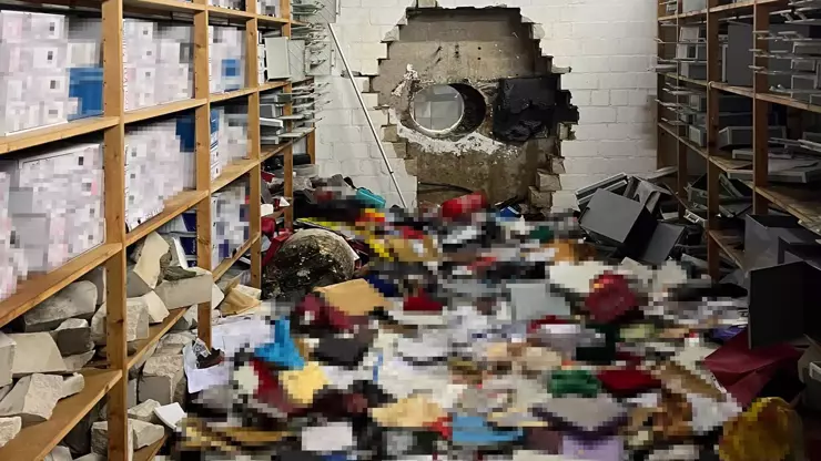 Almanya’da Film Gibi Banka Soygunu