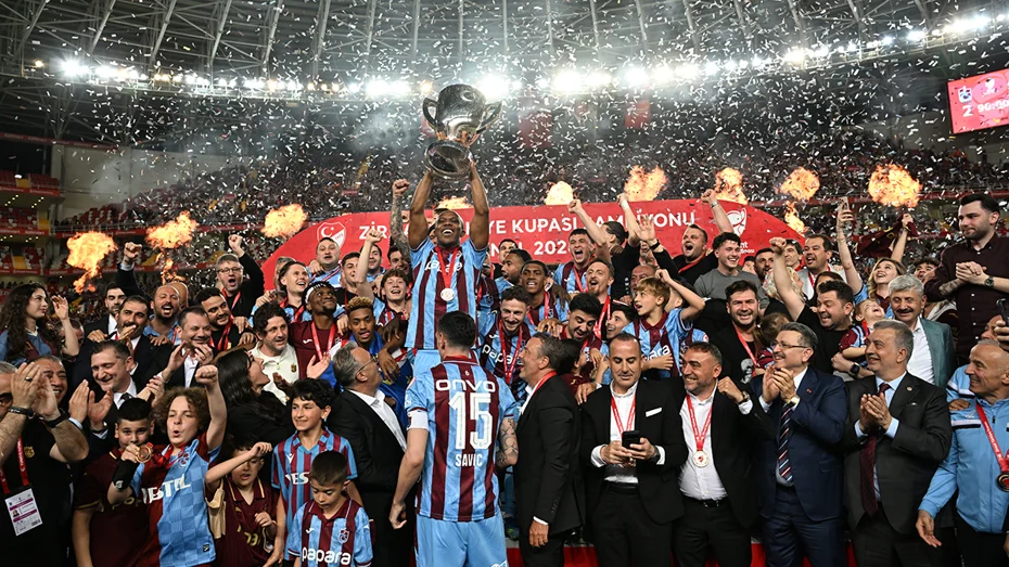 Kupada Şampiyon Trabzonspor